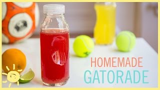 EAT  Homemade Gatorade [upl. by Wettam]