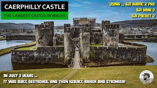 Caerphilly Castle  The Largest in Wales 2nd in Britain [upl. by Eciruam869]