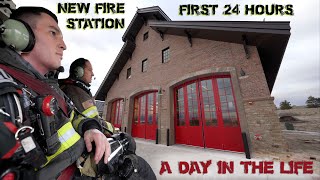 First 24 Hours in a New Fire Station  A Day in the Life [upl. by Ahsienad]