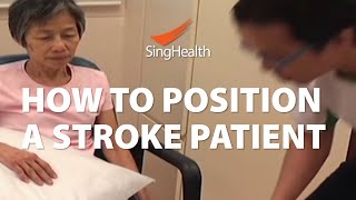 How To Position A Stroke Patient [upl. by Molohs536]