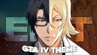 Aizen x Urahara  GTA IV Theme Edit [upl. by Eirret]